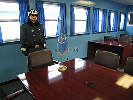 邊界,朝鮮邊境,會議室