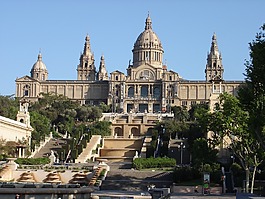 巴塞罗那,espanha,艺术博物馆