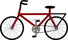 自行車,騎自行車,紅色