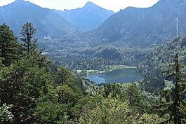 山,高山,景觀