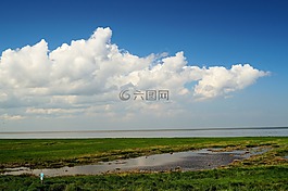北海,太陽,云