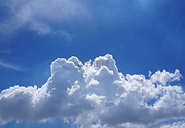天空,云