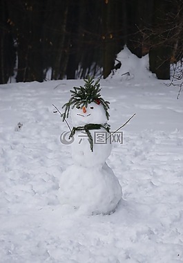 雪人,雪