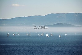 土地,景觀,海