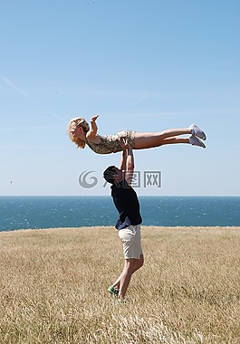 akroyoga,海,卡車(chē)