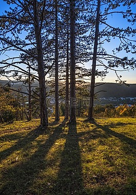 日落,心情,美麗
