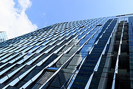 建設(shè),高層建筑,天空