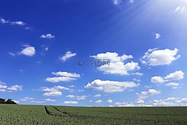 云,綠色,藍(lán)色