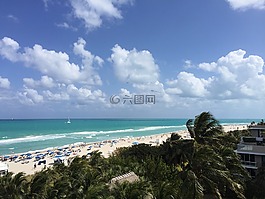 邁阿密海灘,海灘,佛羅里達(dá)