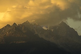玉龍,麗江,冬