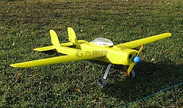 模型飛機,黃色,模型