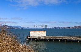 海島,舊金山,藍