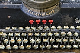 打字機,葡萄酒,打字