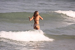 巴西,海灘,海