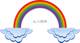 彩虹,云,顏色