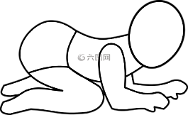 嬰兒,爬網(wǎng),兒童