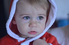 圣誕老人,嬰兒,小男孩