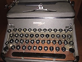打字機,前,老式打字機