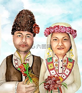 民謠,服裝,保加利亞