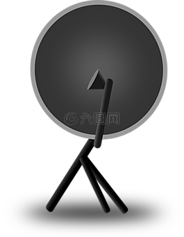 碟形衛(wèi)星天線,電視,衛(wèi)星