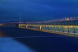 深圳湾,夜景,灯