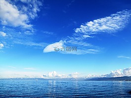 心情,水,天空