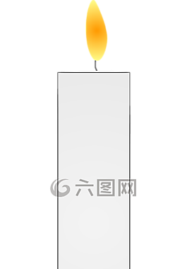 蠟燭,火,熱