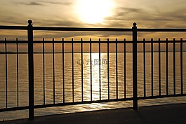 波羅的海,籬笆,abendstimmung