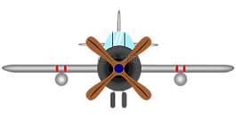 飛機(jī),螺旋槳,老