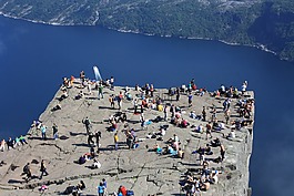 旅行,全景,山