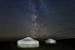 銀河,滿天星斗的天空,寶