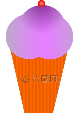 冰淇淋,錐,甜點(diǎn)
