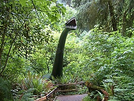 史前花園,恐龍,奧福德港