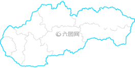 斯洛伐克,地圖,國(guó)家