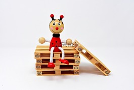 瓢蟲,數(shù)字,木