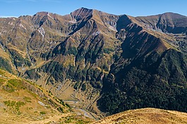 transfagarasan,景觀,山