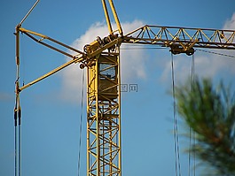 起重機,施工現(xiàn)場,機