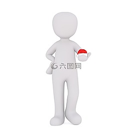 白人男性,3d模型,全身