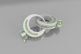 戒指,鏈接,3d