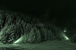 意大利,雪花的機器,滑雪