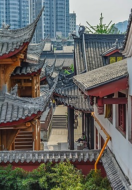 成都,古建筑,寺庙