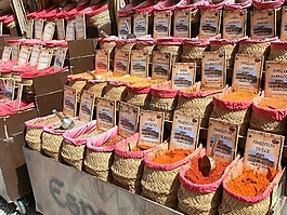 香料,市場,格拉納達