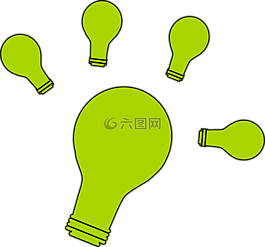 理念,燈泡,光