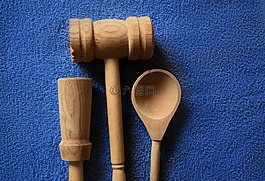 廚具,木制器皿,藍(lán)色