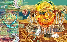 燈,陰影,顏色