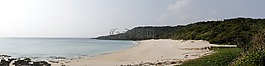 海滩,沙,石