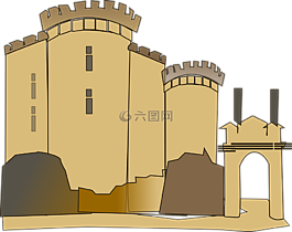 巴士底獄,建設(shè),城堡