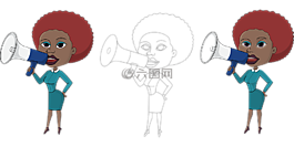 商界女强人,扬声器,控股