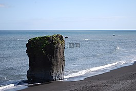 冰島,海洋,懸崖