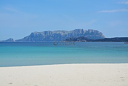 撒丁島,tavolara,海灘